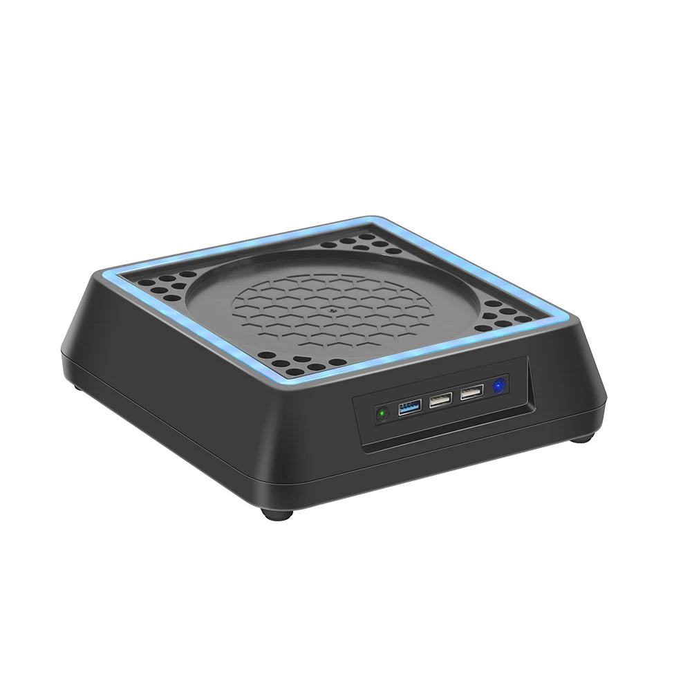 For Xbox Series X Console Cooling Fan Led Light External Heat Dissipation Multifunctional Cooling Stand 3 Gear Cooler With 3 USB