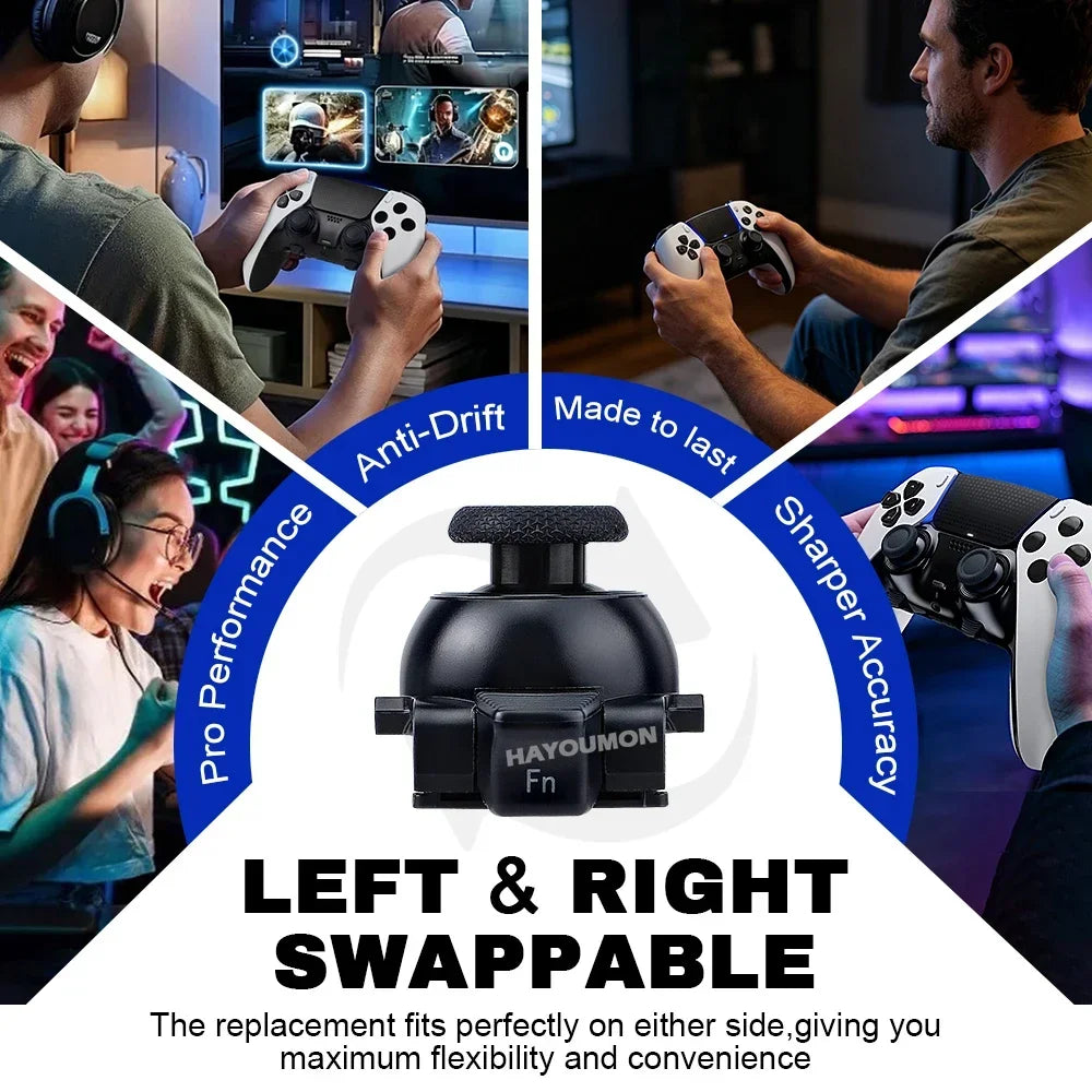 2026 Upgrade Replacement TMR Electromagnetic Joystick for PS