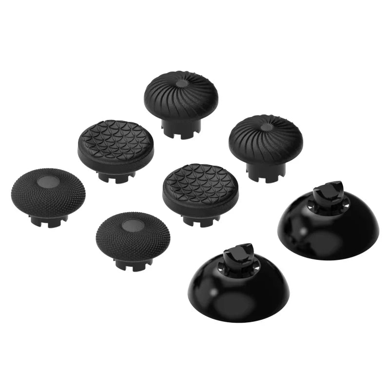 DATA FROG Metal Rocker Cap & Paddle Accessory Set for PS4 and PS5 Edge Elite Game Controller Handles