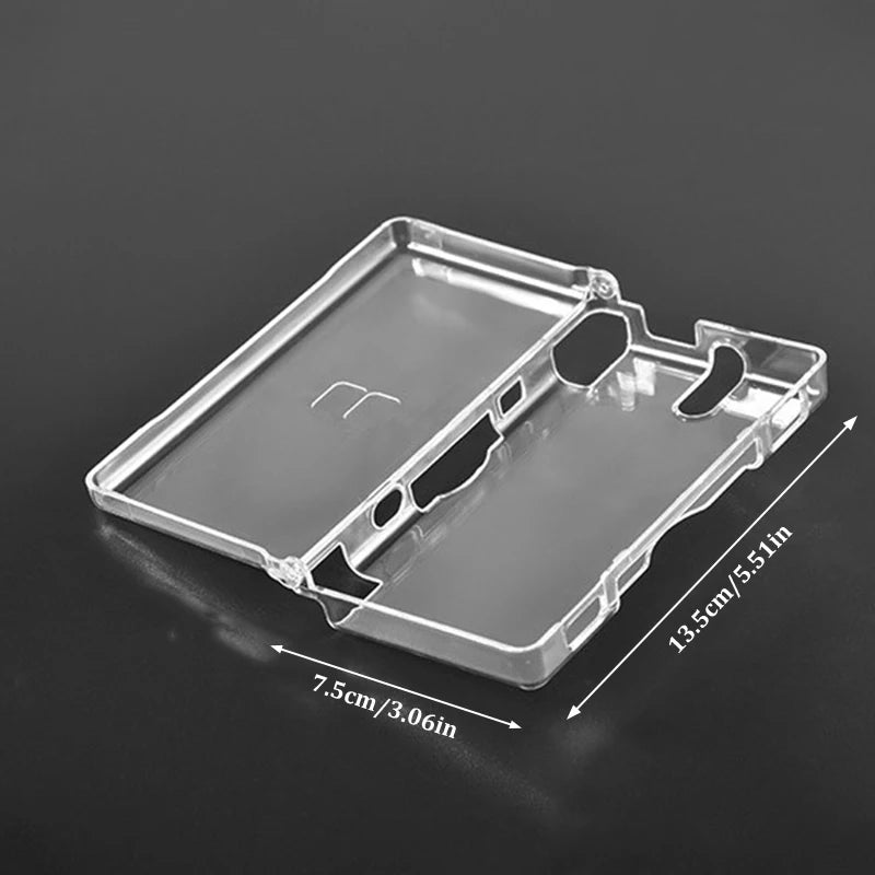 C 1PC Plastic Transparent Game Case Cover NDSL Protective Ca