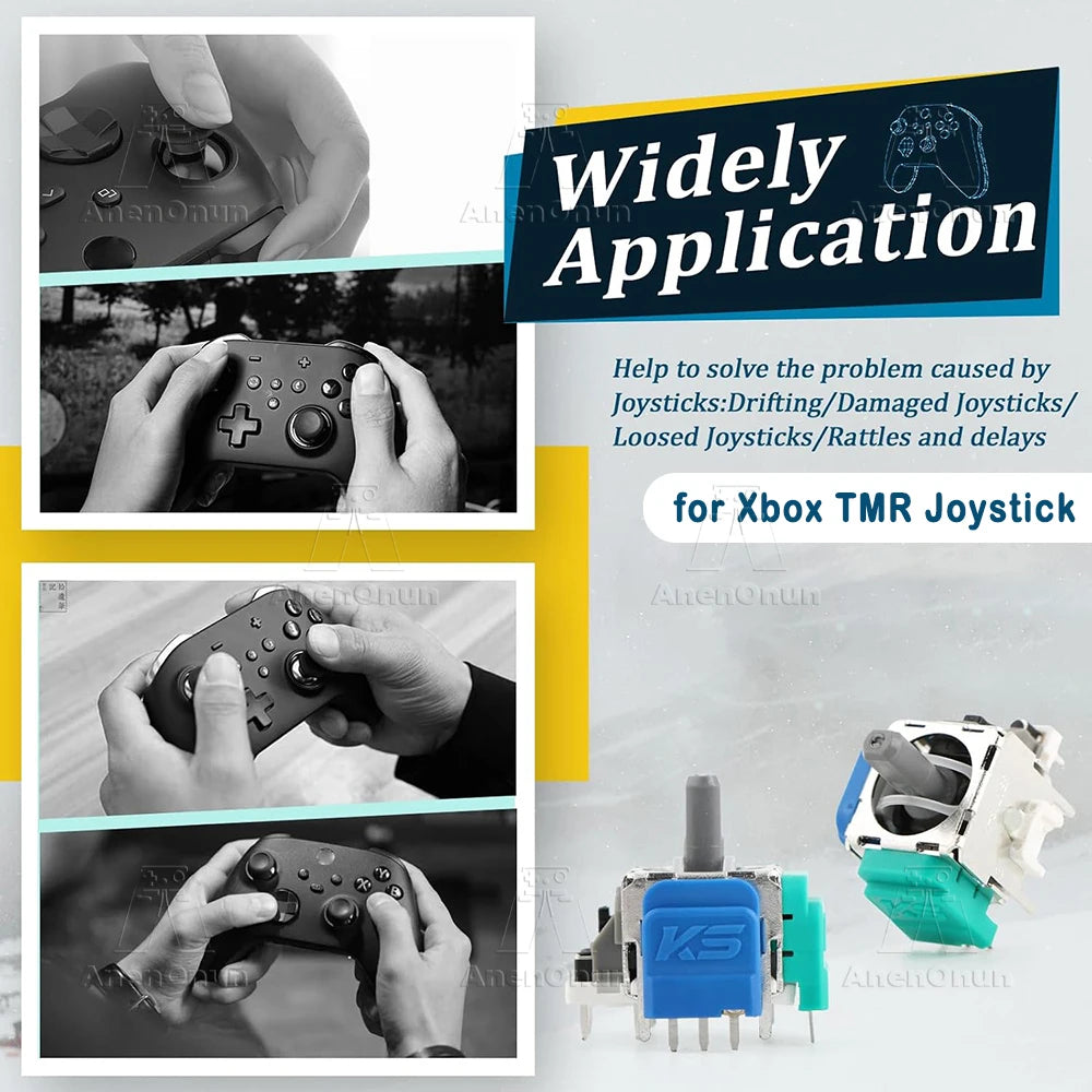 TMR Electromagnetic Joystick for Xbox Controller Thumbstick 
