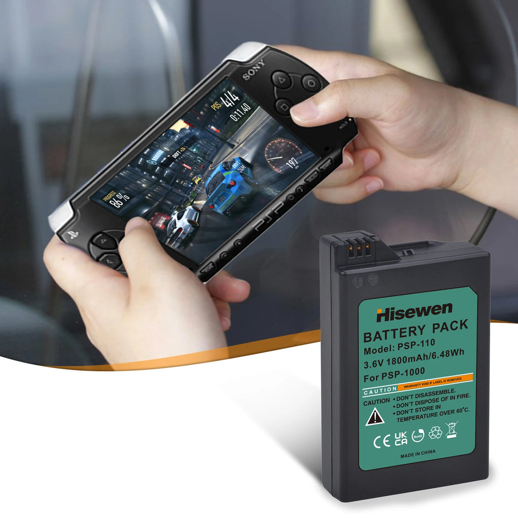 PSP-110 PSP-1005 Replacement Lithium Batteries for Sony Play