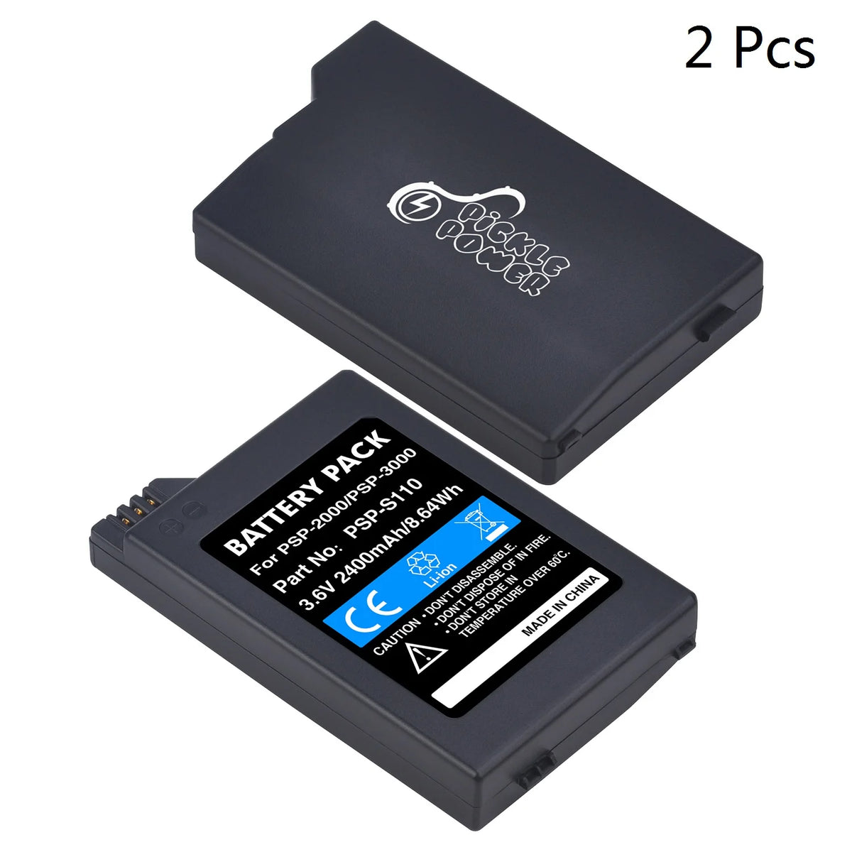 2400mAh PSP-S110 Replacement Battery for Sony PSP 2000 3000 PSP3000 PSP3004 PSP3008 PSP3001 PSP Lite Slim Game Console
