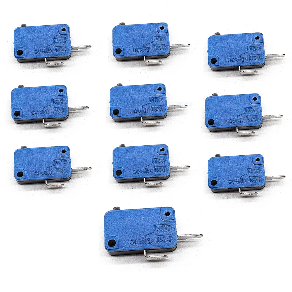 10pcs Self Reset Micro Switch Microswitch For Happ Style Joystick Zippy Replacement Push Button Controller Arcade Game Diy