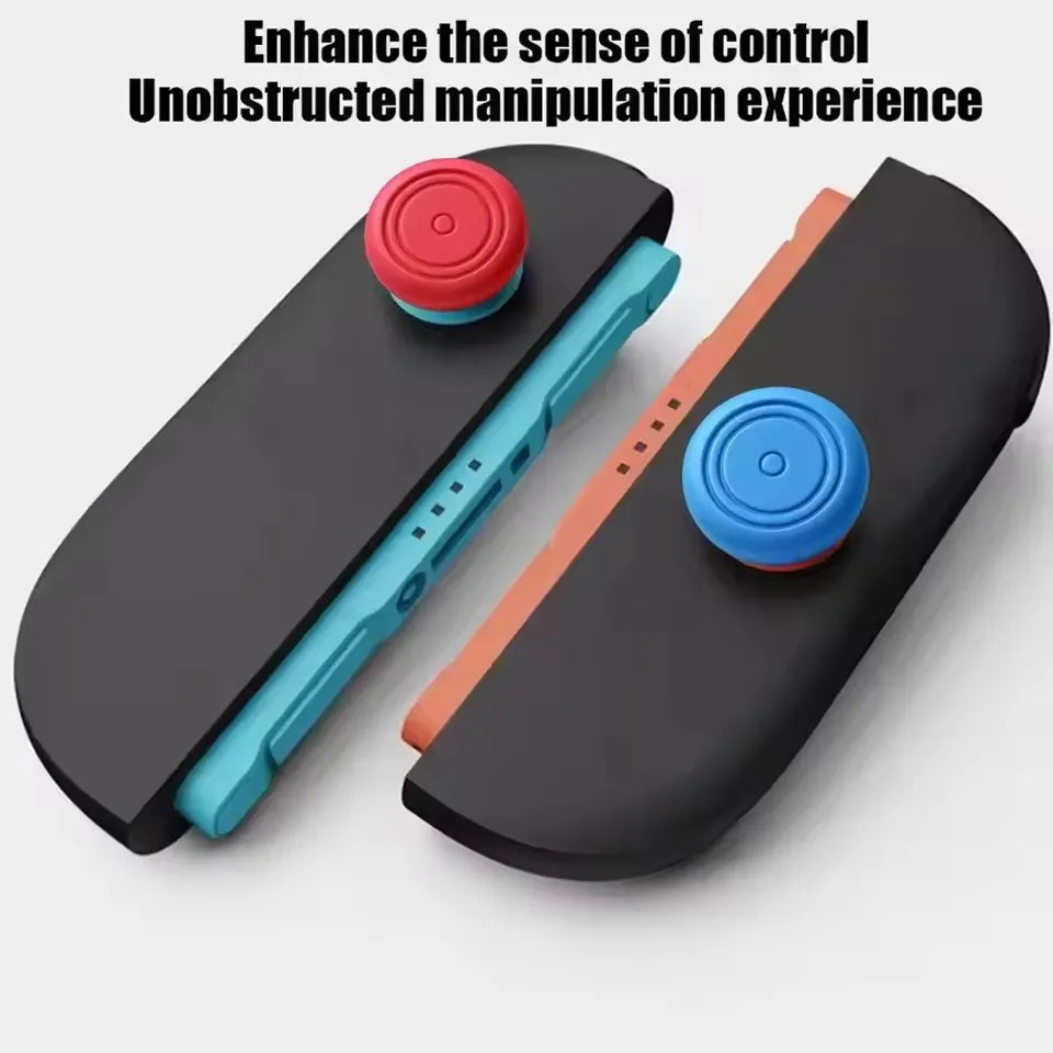 Silicone Rubber Thumb Grip Caps Suitable for Switch 2 Joy-Co