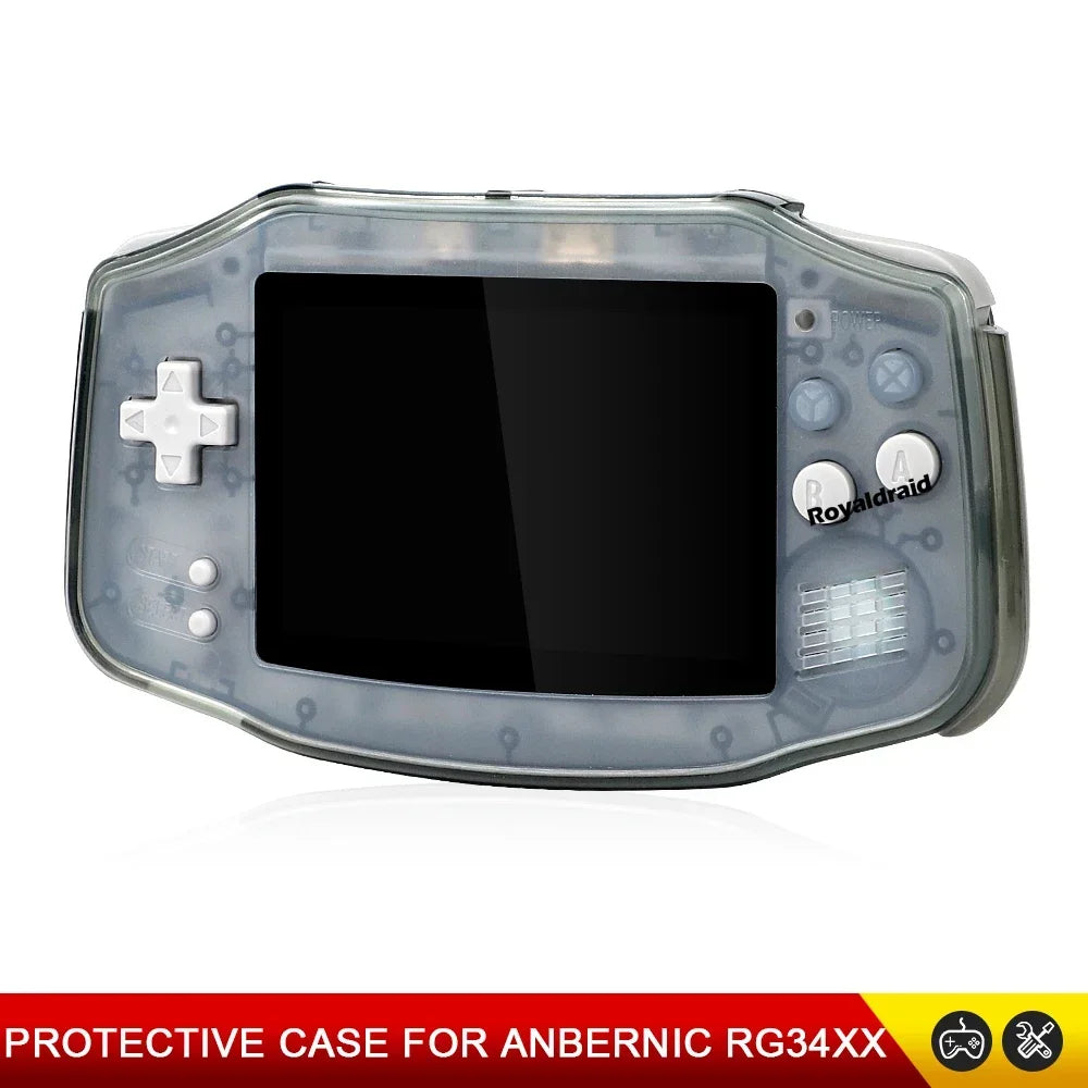 TPU Half Transparent Soft Shell Case Protective Cover For AN