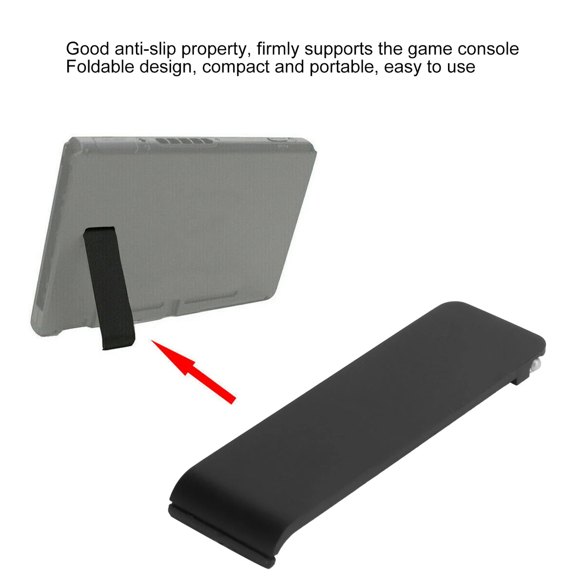 Host Back Stand Foldable Support Bracket Kickstand for Switc