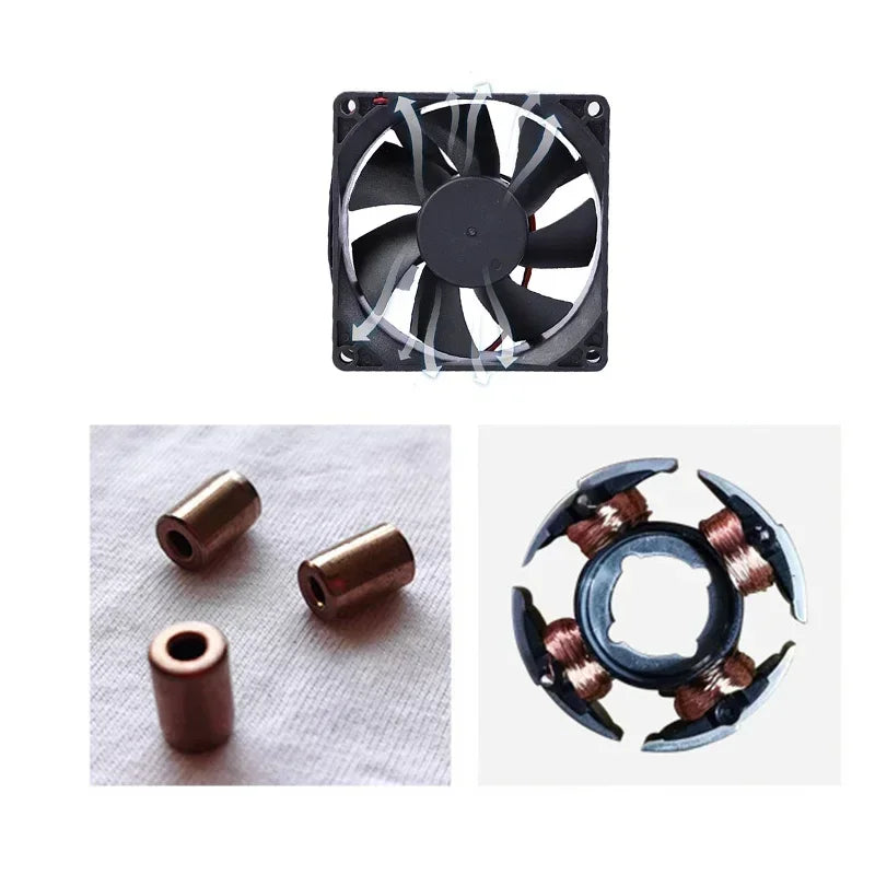 Sleeve Bearing Industrial Cooling Fans with Brushless Motor 