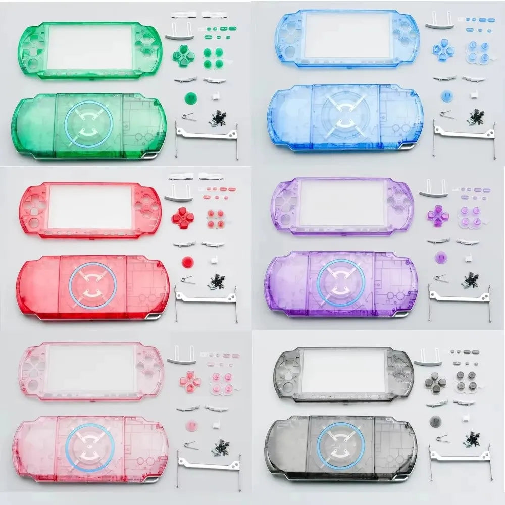 Transparent Full Cover Protective Case Kit With Buttons Kit 