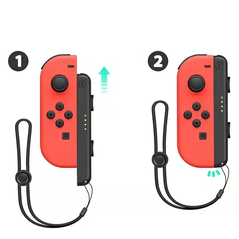 2PCS Wireless Gamepad Switch Controller Joystick Wrist Strap