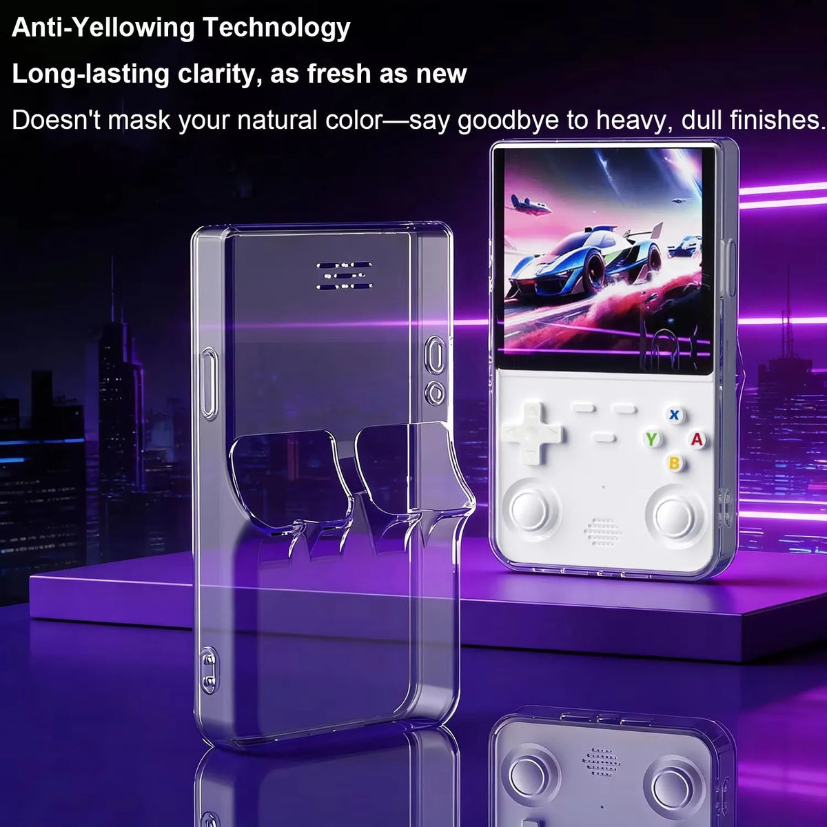 TOFON Transparent protective case For R36 Ultra game console