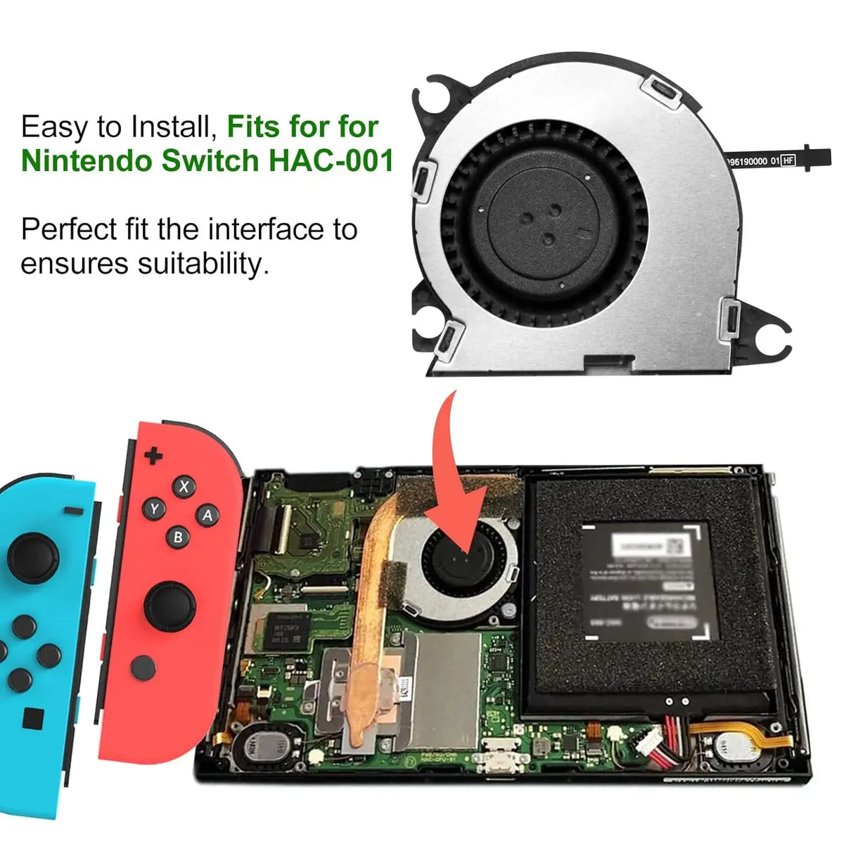 Original DIY Maintain Internal Cooling Fan Replacement for N