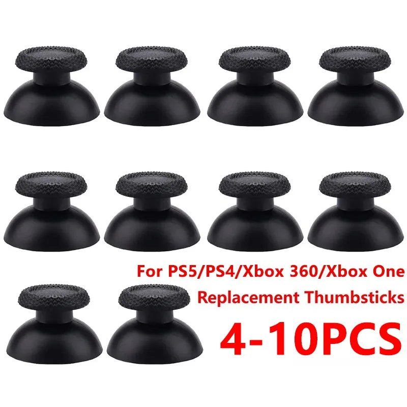 4-10pcs Replacement Thumbsticks for PS5 PS4 Controller Analo