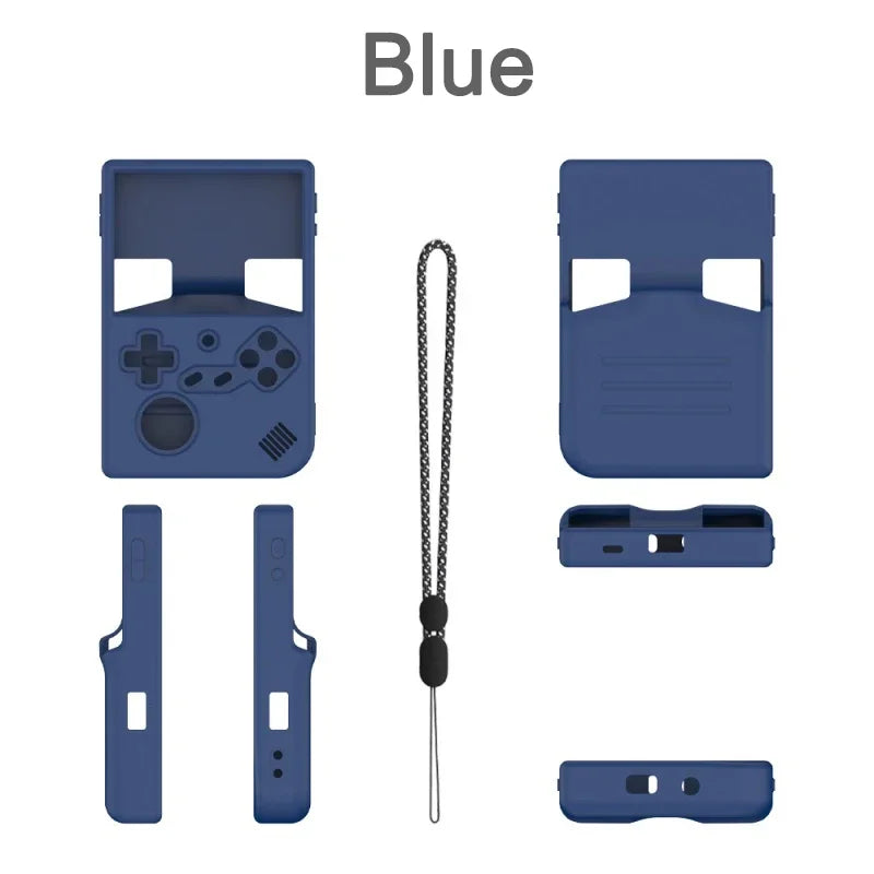 Silicone Case for RG40XXV Handheld Game Console Anti-Scratch / Washable Silicone Protective Cover for Anbernic RG40XX V