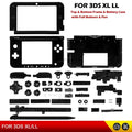 Replacement Top & Middle Frame Cover Shell ABXY Full Set Bla