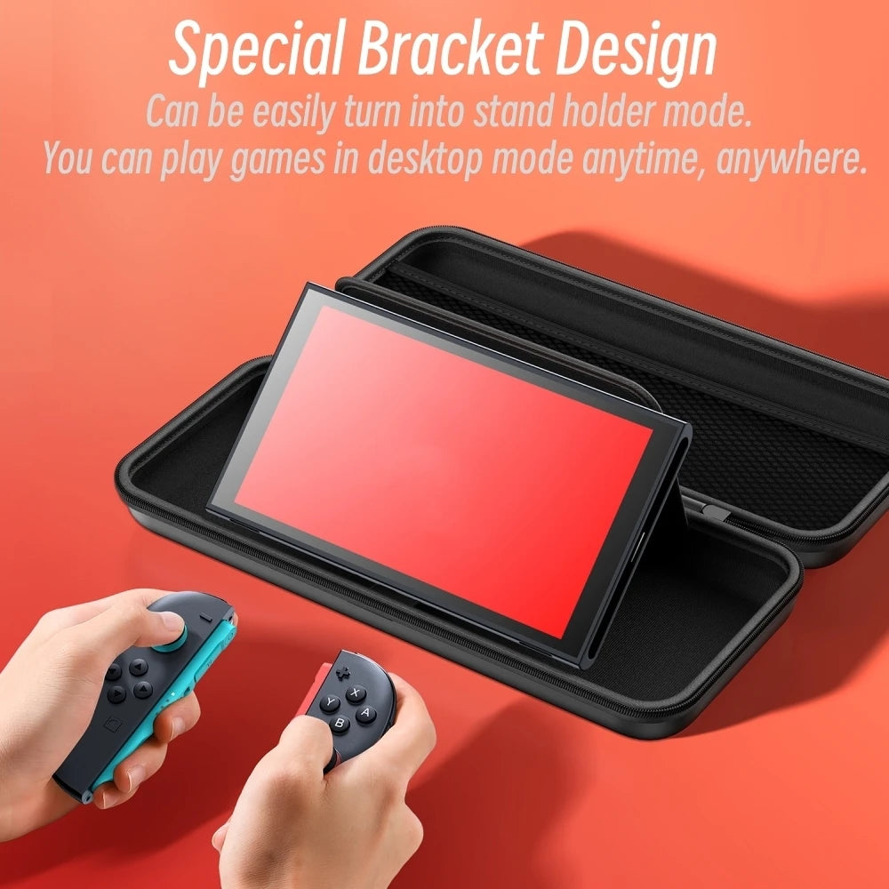 Hard Shell Carrying Case Compatible with Switch 2 Portable T
