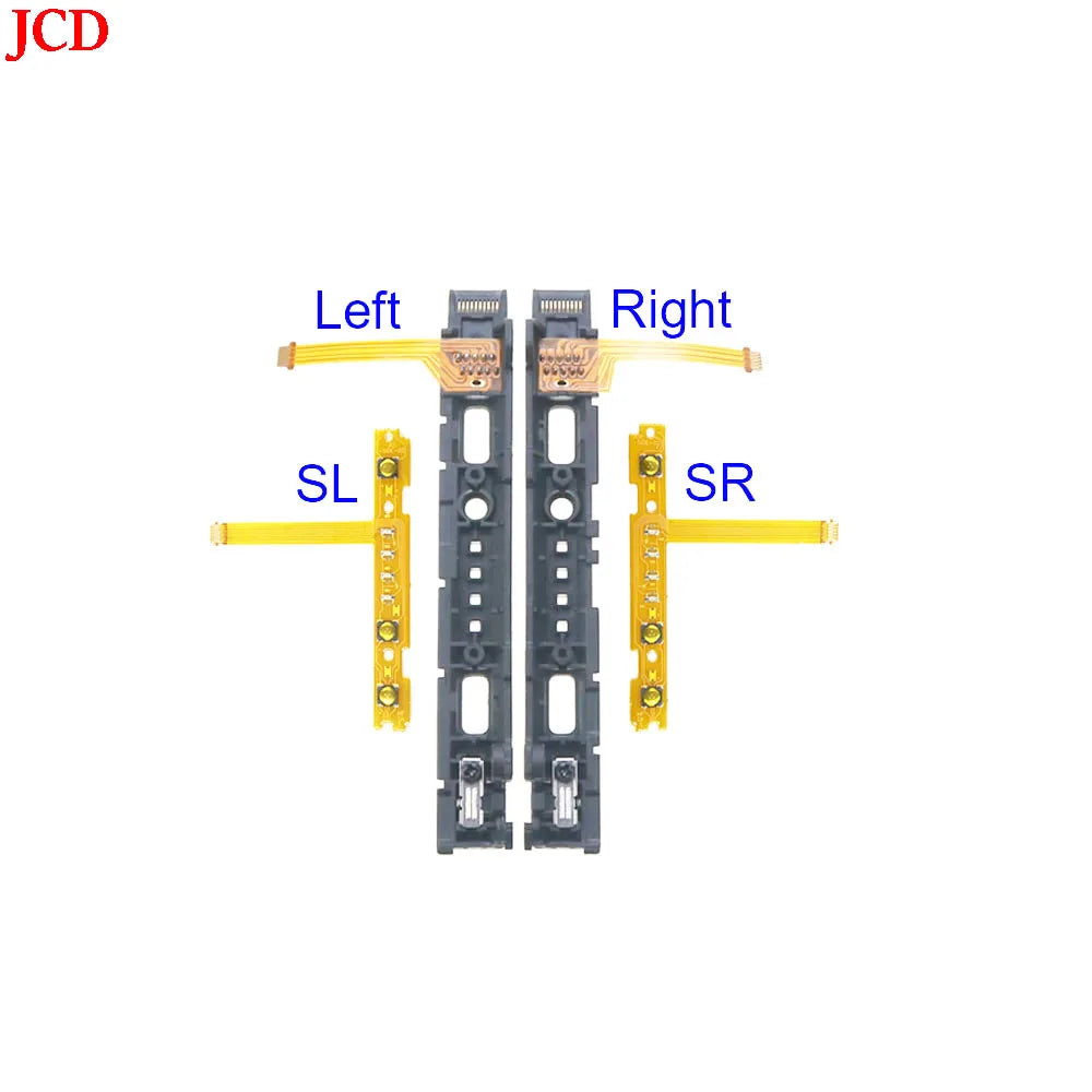 JCD Replacement For Switch JoyCon ZR ZL L SL SR Button Key R
