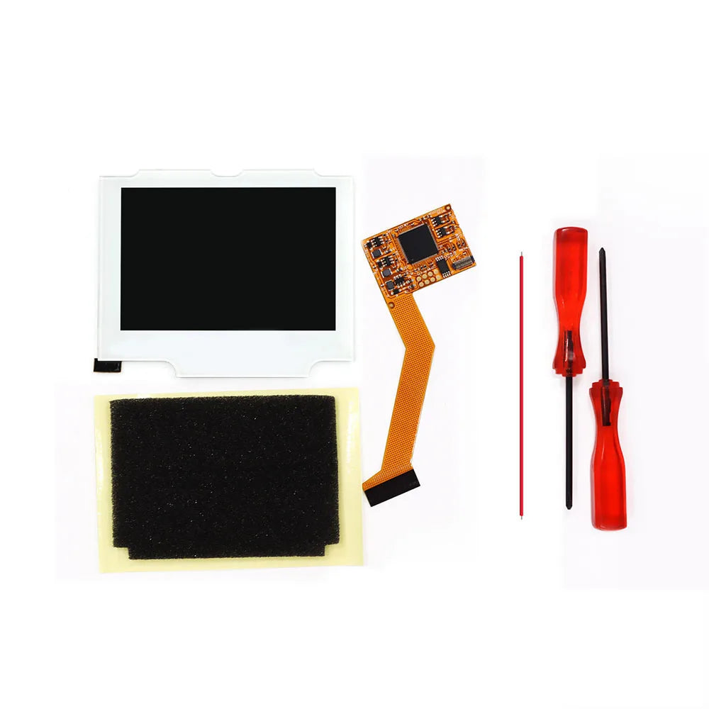 HISPEEDIDO 5 Levels Brightness For GBA SP IPS V2 High Brightness LCD Screen Kits For GameBoy Advance SP Console