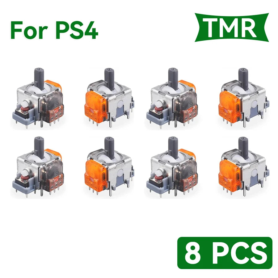 2/10Pcs 3D Analog Stick Replacement TMR Effect Joystick for PS5 PS4 Xbox Series S SwitchPro Controller Upgrade Game Accessories