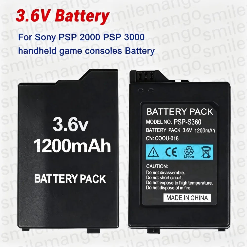 Psp-S110 3.6V Battery for Sony PSP Psp3000 Psp2000 2000 3000