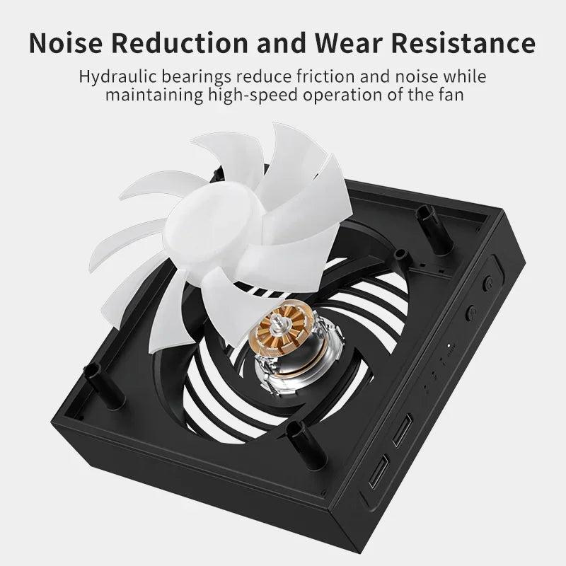 AOLION RGB Cooling Fan for Xbox Series X/S Adjustable Speed 