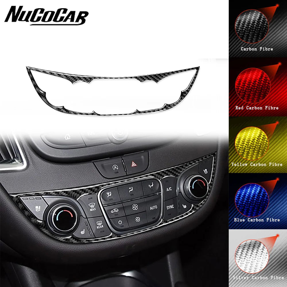 For Chevrolet Malibu 2016-2024 Carbon Fiber Central Control 