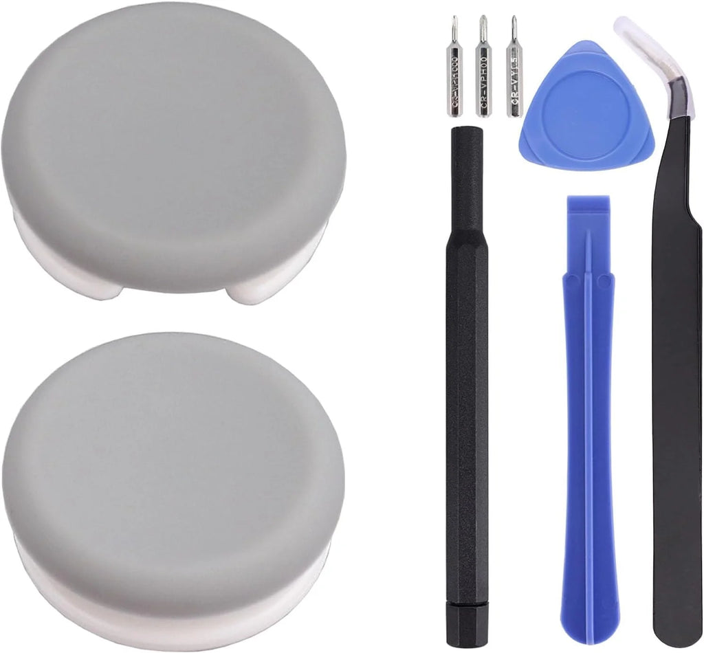 2Pcs Analog Stick Cap Replacement for Nintendo 2DS 3DS 3DSXL 3DSLL New 3DS 3D Joystick Thumbstick Cover Repair Parts