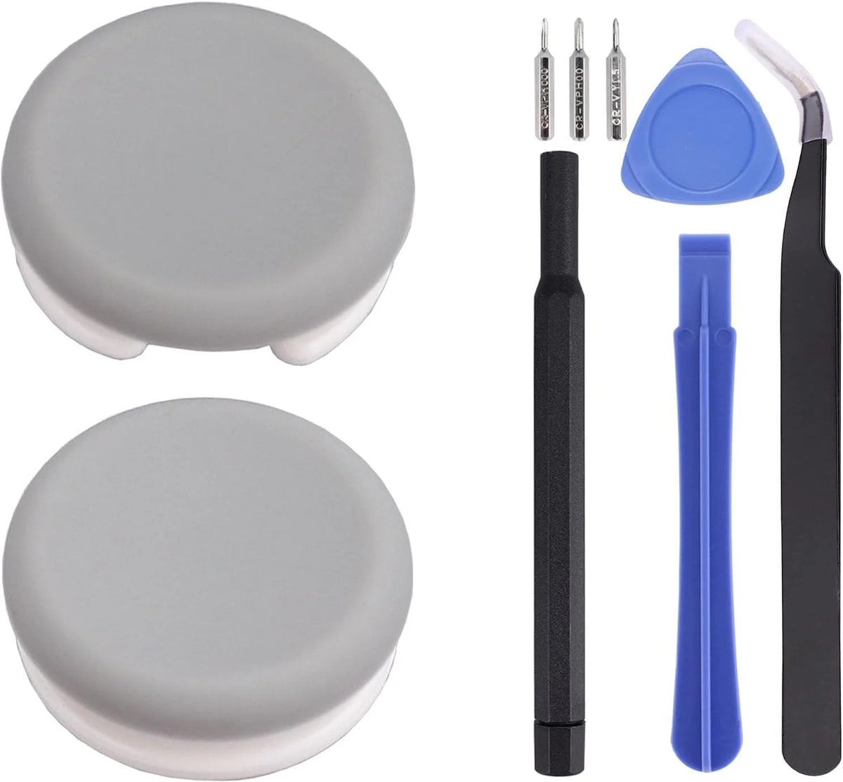 2Pcs Analog Stick Cap Replacement for Nintendo 2DS 3DS 3DSXL 3DSLL New 3DS 3D Joystick Thumbstick Cover Repair Parts