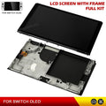 For Switch OLED Console LCD Display Full Screen Assembly Dig