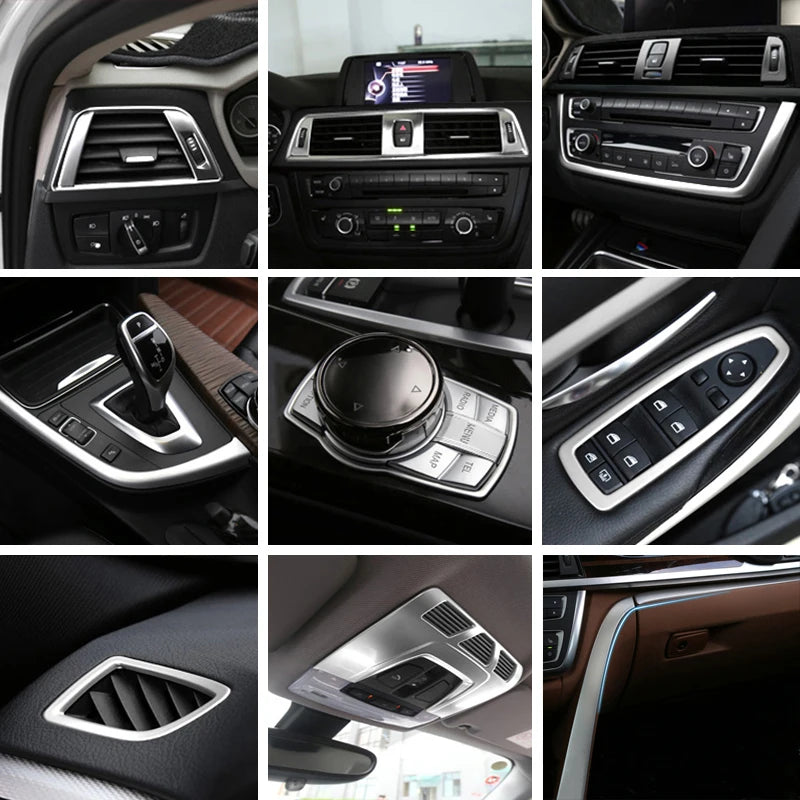 For BMW 3 4 Series 3GT F30 F32 F34 Car Styling interior Gear