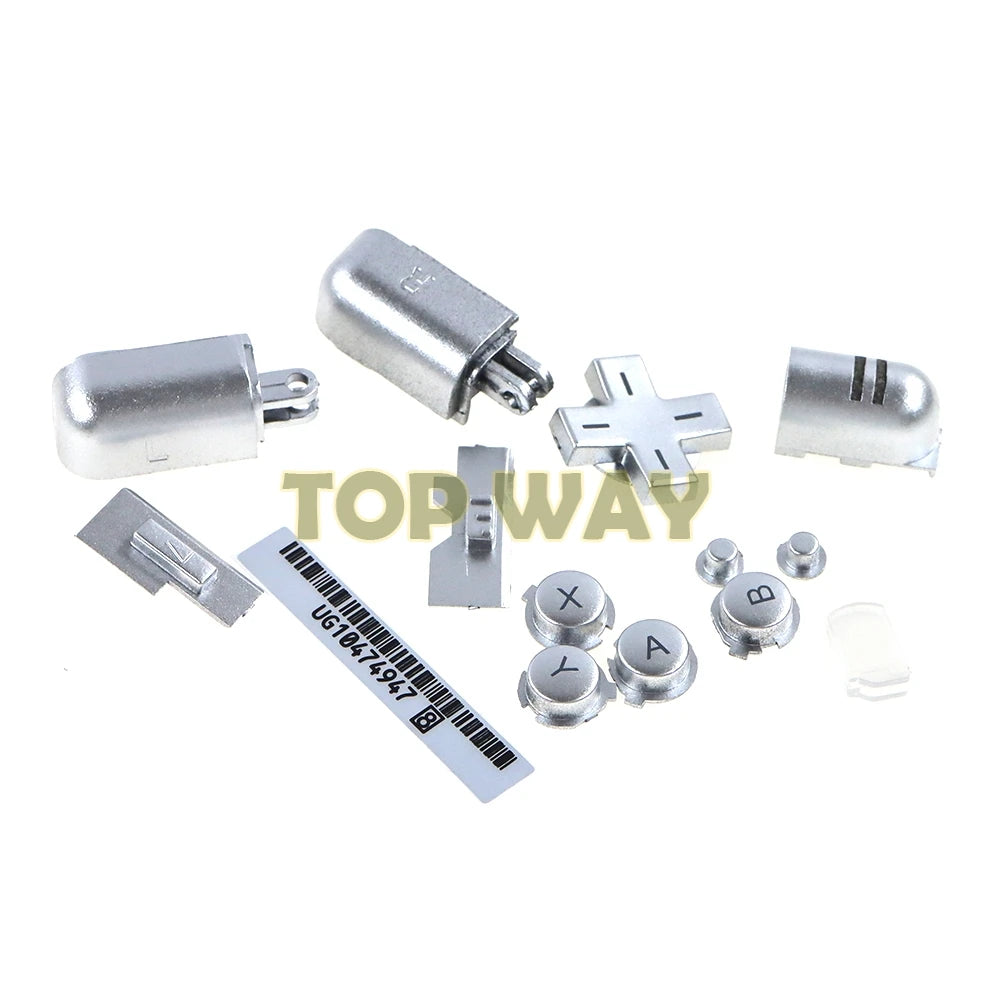 1set Replacement ABXY L R D Pad Cross Button Full Button Set For Nintend DS Lite For NDSL Console Buttons Kit
