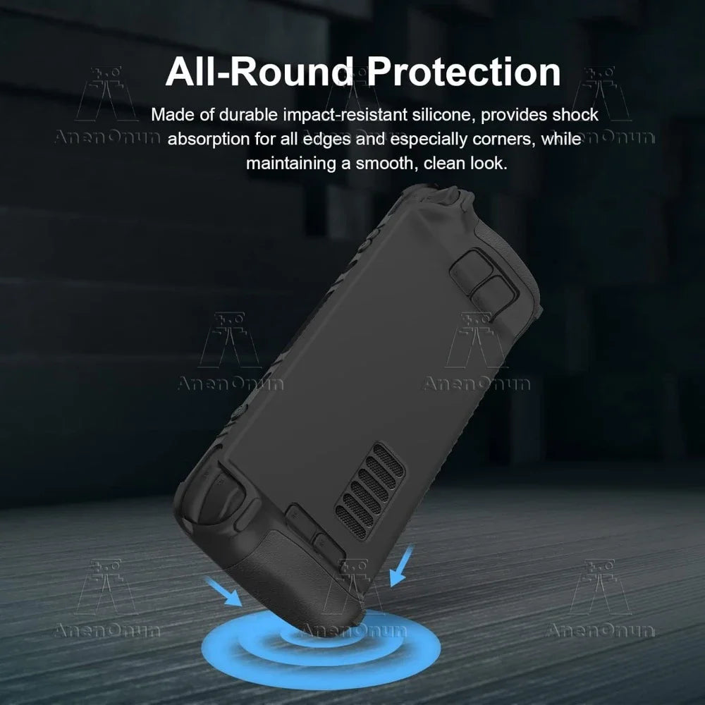Steam Deck Full Fit Protective Case Anti-fall Anti-scratch A