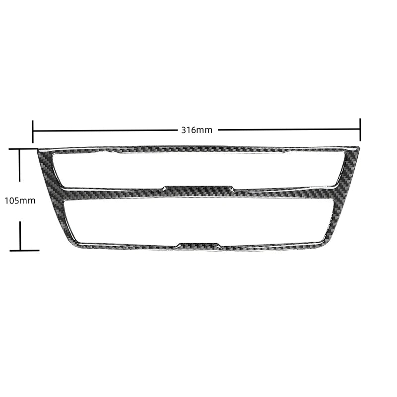 For BMW 3 Series GT F30 F34 2013-2016 Accessories Carbon Fib