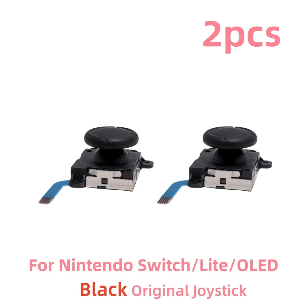 Lot of 2/4/8 Original Joystick Replacement for Nintendo Switch/Lite/OLED Joycon Analog Thumb Stick No Drifting Sensing Stick