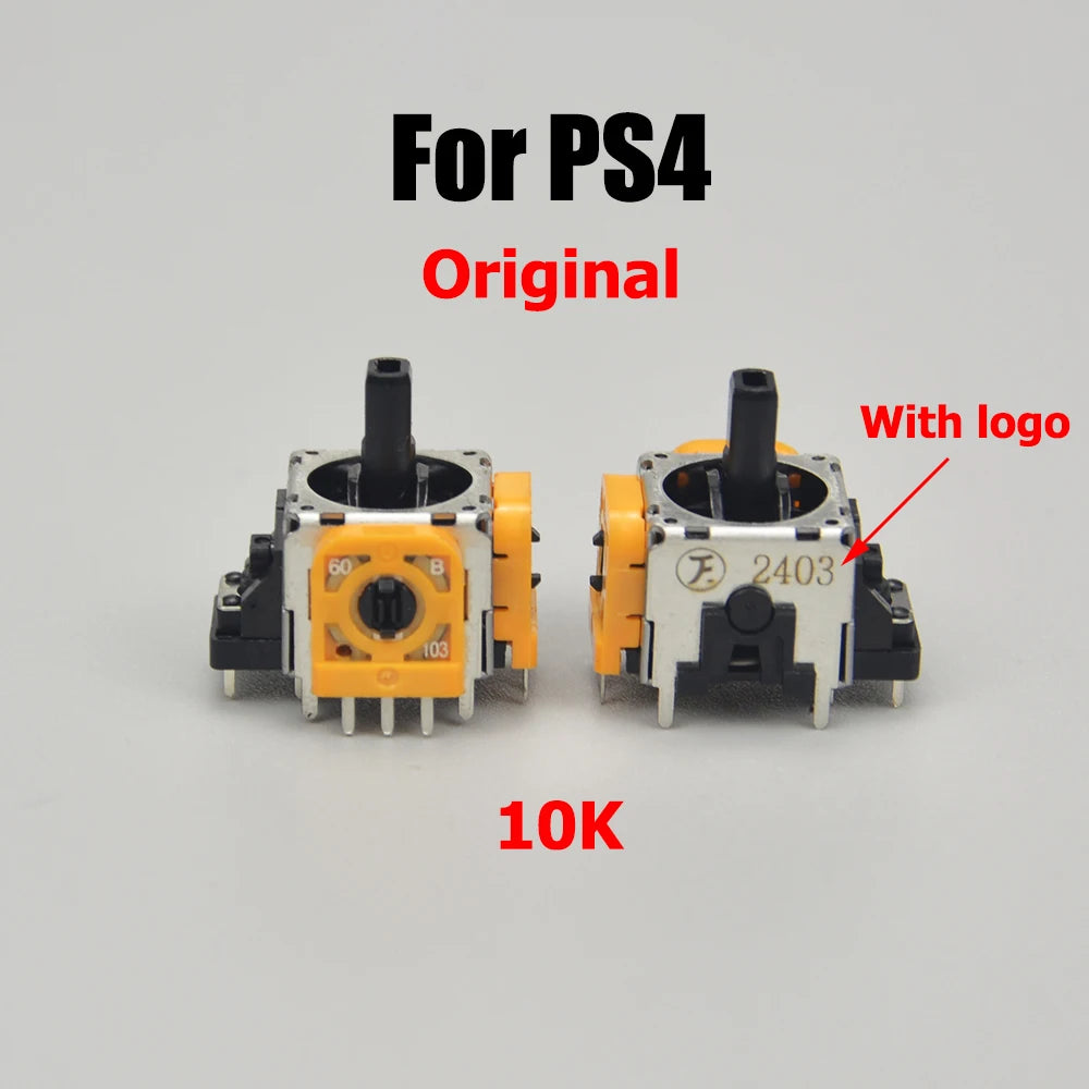 2PCS Joysticks Replacement for PS5 PS4 Controller 2K3 10K Oh