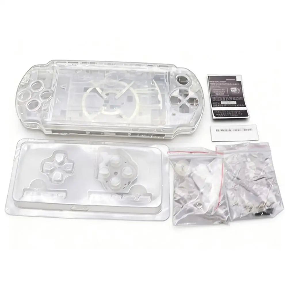 Full Set Housing Shell Case for PSP 3000 PSP3000 03 Version Console Replacement Cover with Buttons Screws Repair Kit Accessories