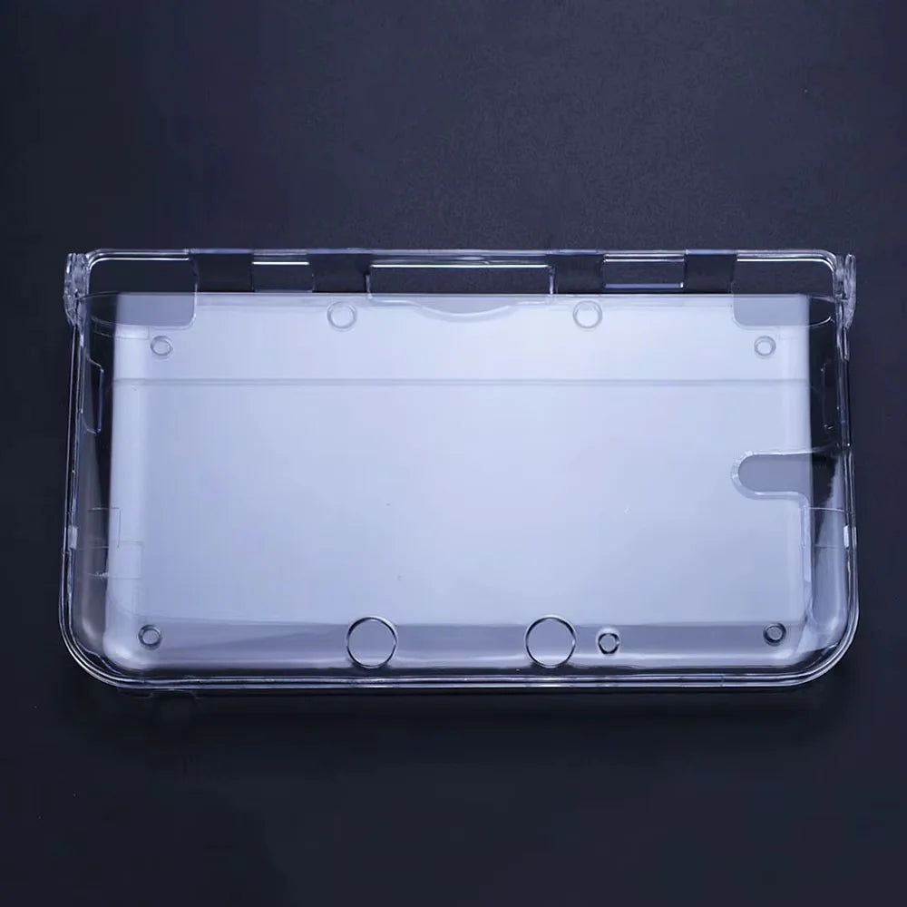 Plastic Clear Crystal Shell Skin Case Cover For 3DS 3DS XL L