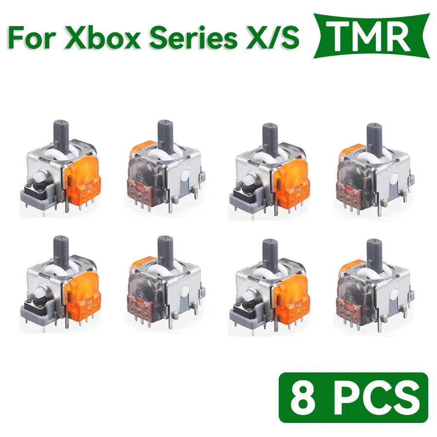 2/10Pcs 3D Analog Stick Replacement TMR Effect Joystick for PS5 PS4 Xbox Series S SwitchPro Controller Upgrade Game Accessories