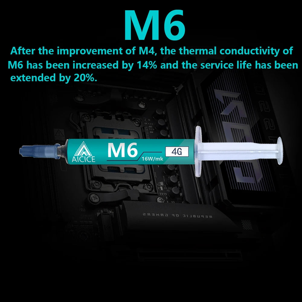 AICICE M6 16W/mK Thermal Grease High Performance Thermal Com