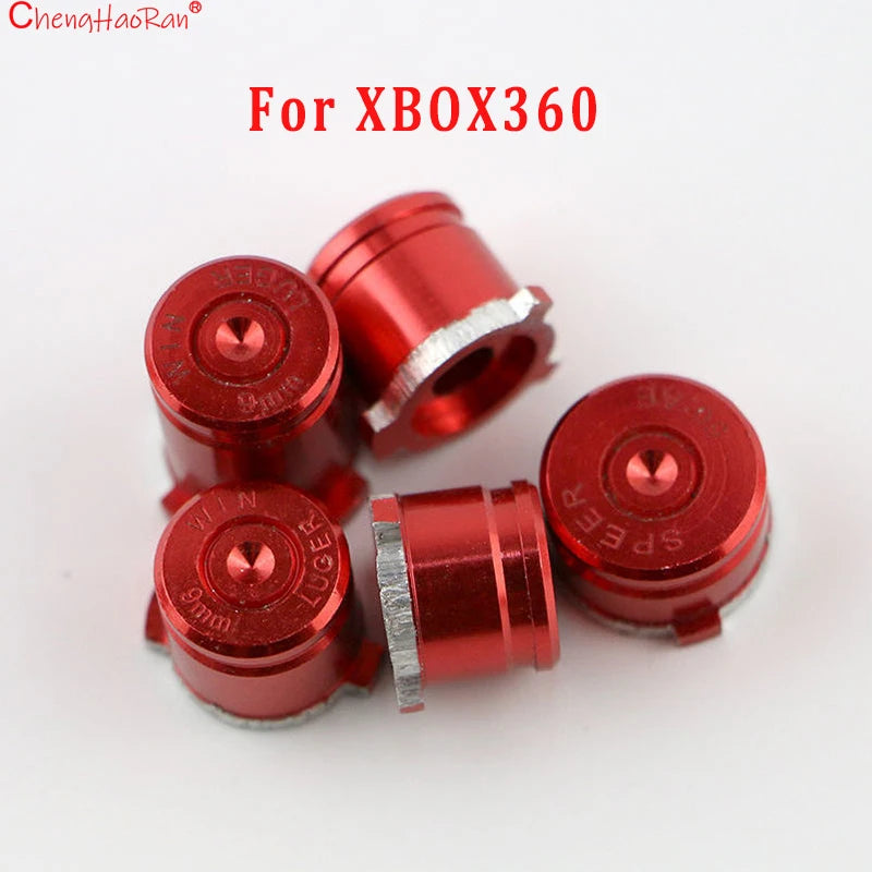 1Set Color Buttons For PS3 PS4 PS5 XBOX 360 Game Console Controller Aluminum Alloy Metal Replacement Parts
