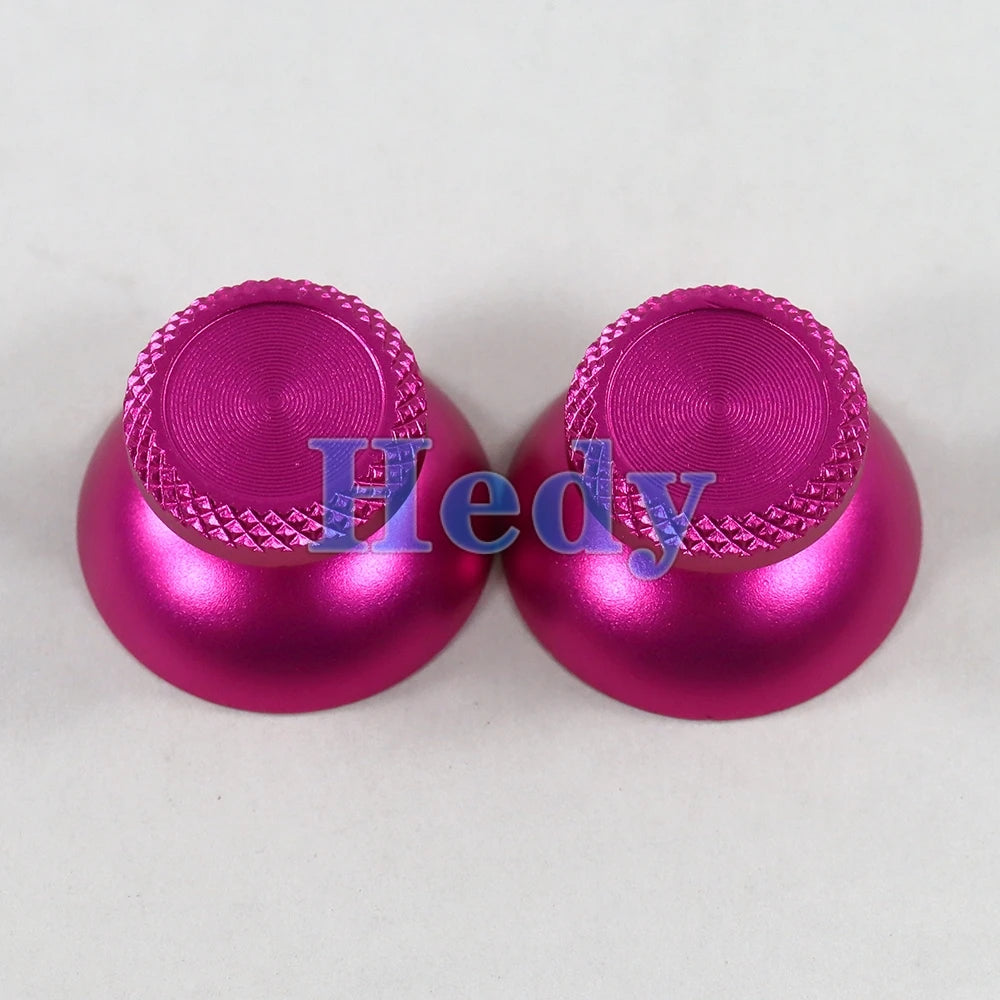 1Set Aluminum Metal Analog Joystick Thumb Stick Grip Cap For PS5 Controller Gamepad Rocker Caps Thumbstick Accessories