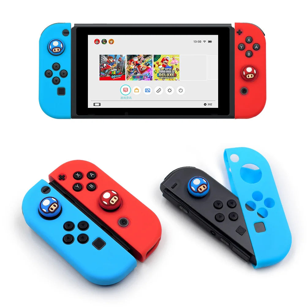 Switch JoyCon Case Silicone Protective Case Compatible Switc