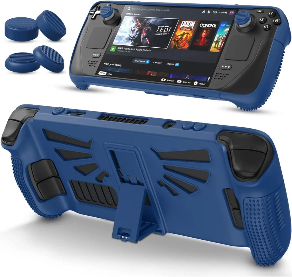 Steam Deck Standing Protective Case Thickening Silicone Acce