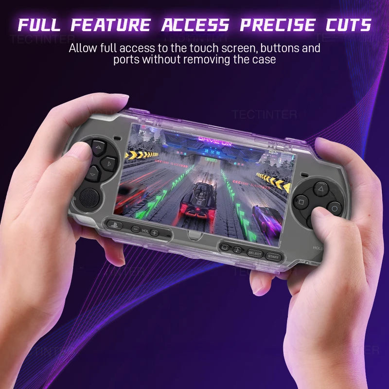 Transparent Clear Hard Cover Crystal Case PSP 2000/3000 Hand