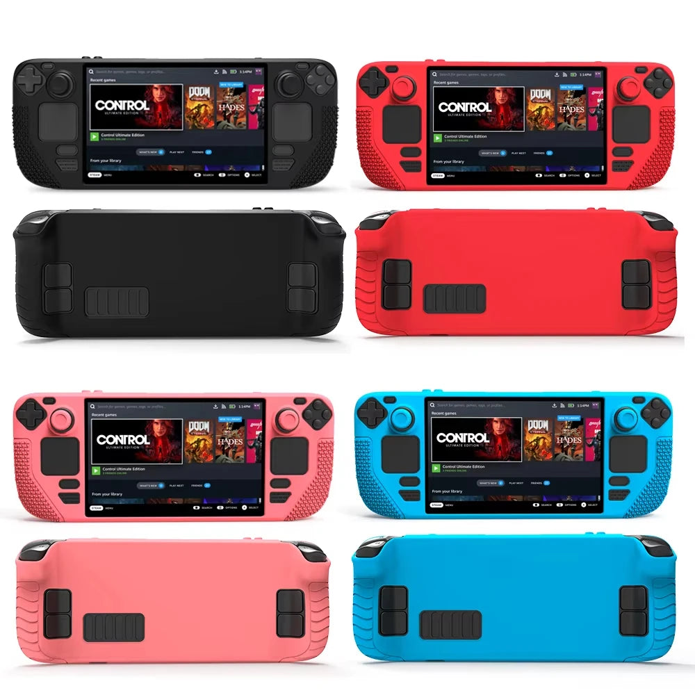 Steam Deck Standing Protective Case Thickening Silicone Acce