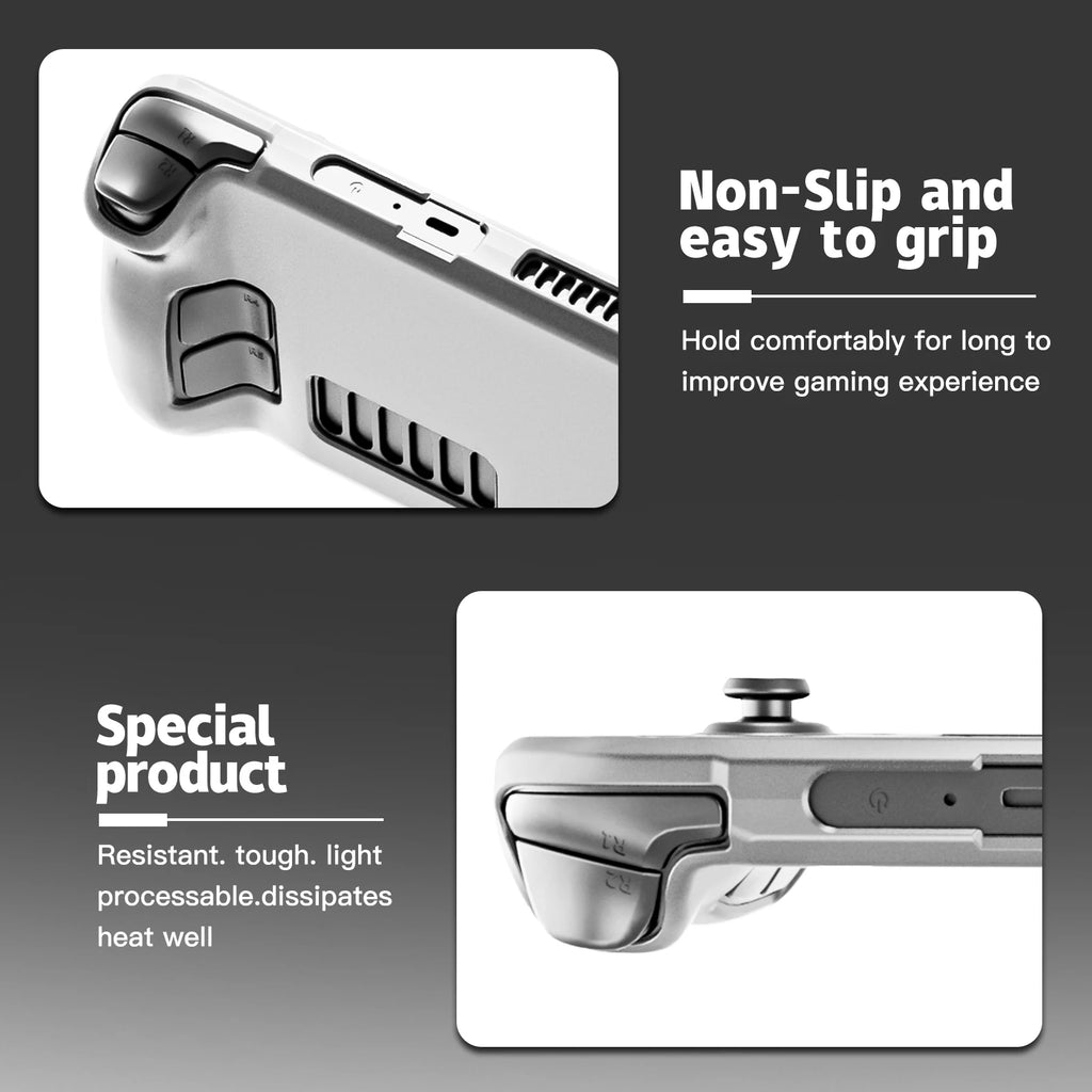 For Steam Deck LCD (2022) OLED (2023) Case Drop & Scratch Re