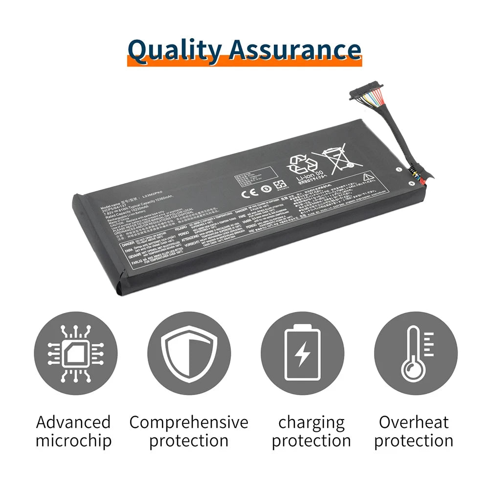 BVBH L23M2PK0 New 81wh/10360mAh Upgrade Capacity L23B2PK0 Fo