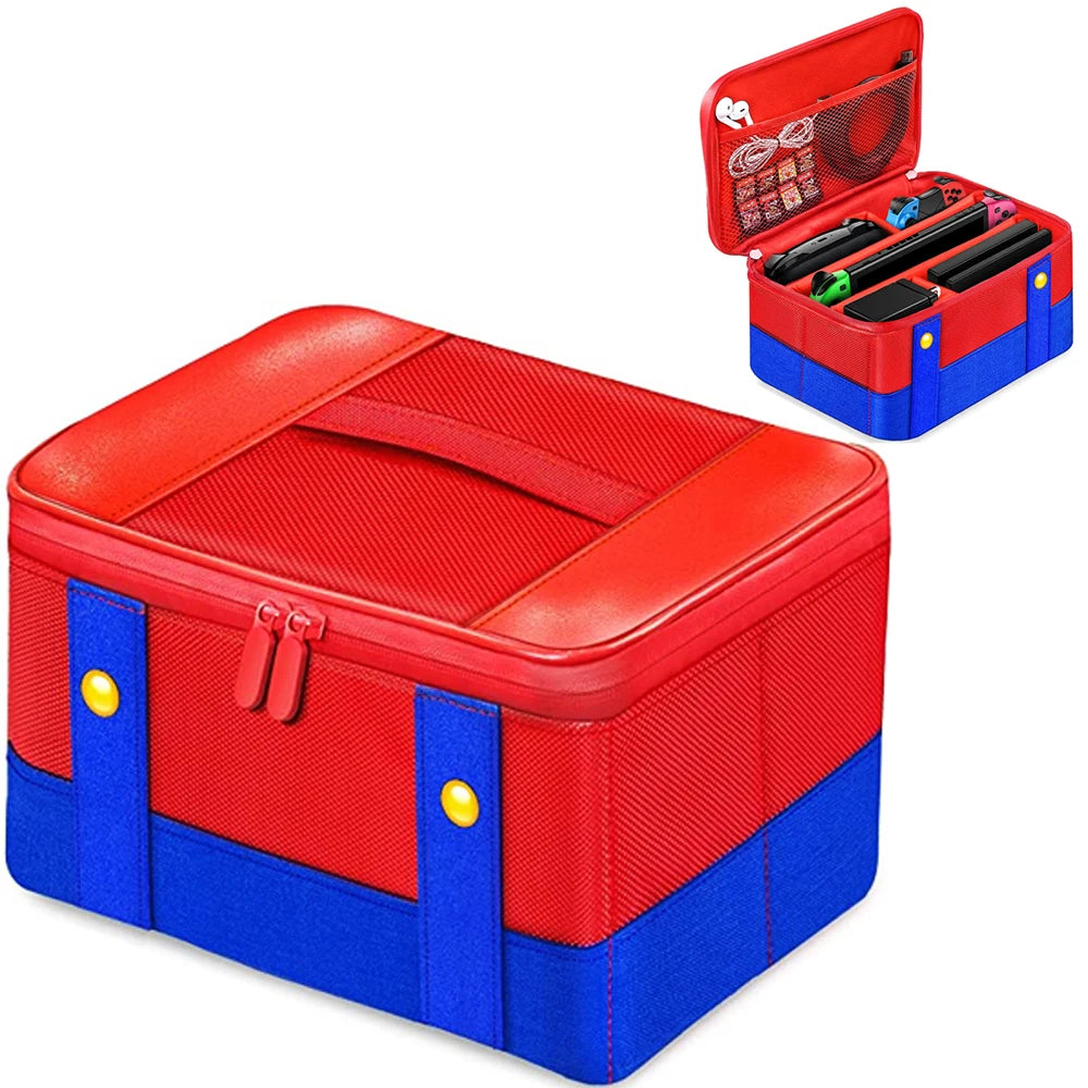 Large Carrying Case for Nintendo Switch OLED Console Pro Con