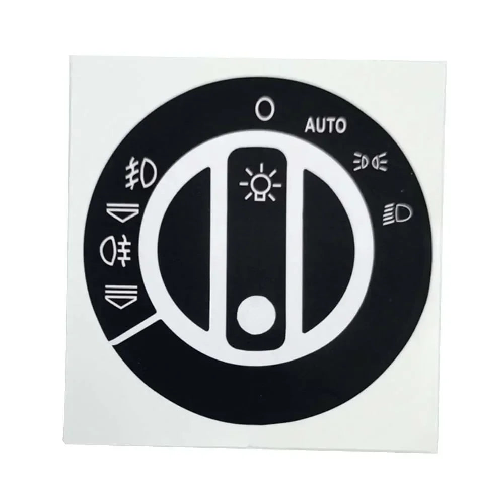 1pcs Set Button Repair Decal Sticker Door Lock Window Air Co