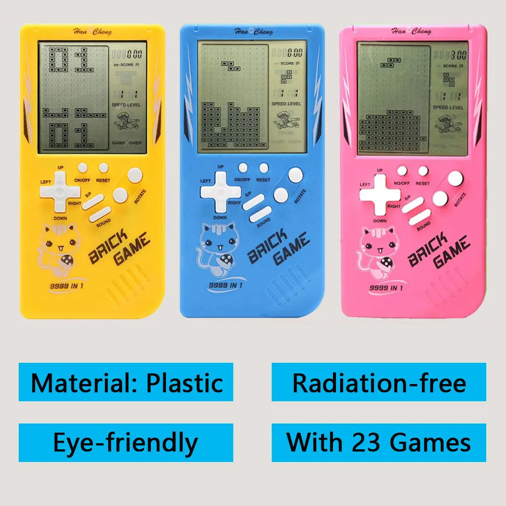 Vintage Brick Handheld Game Console Retro Pocket Gaming Mach